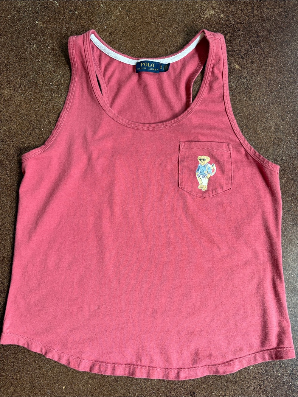 Polo Ralph Lauren bear tank top